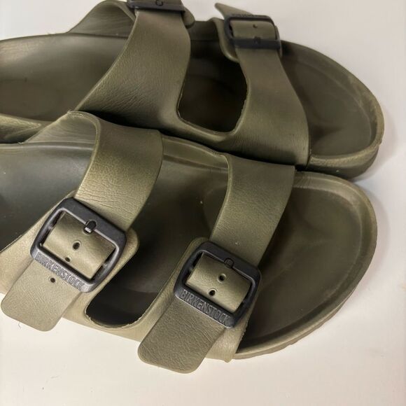 Birkenstock Arizona EVA Double Buckle Sandals in Green size 42 - Picture 3 of 8